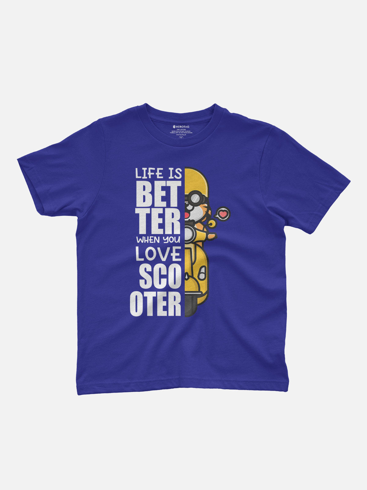 Life with Scooter Kids T-Shirt