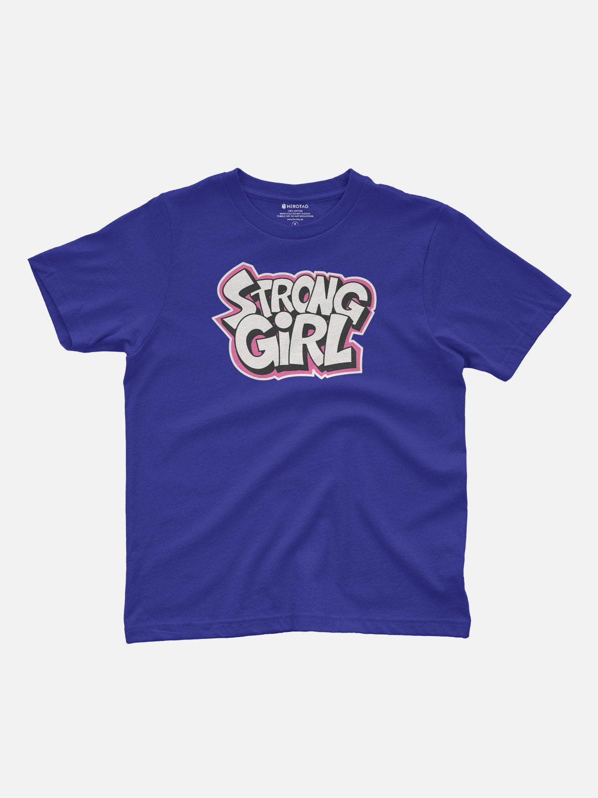 Strong Girl Empowering Kids T-Shirt
