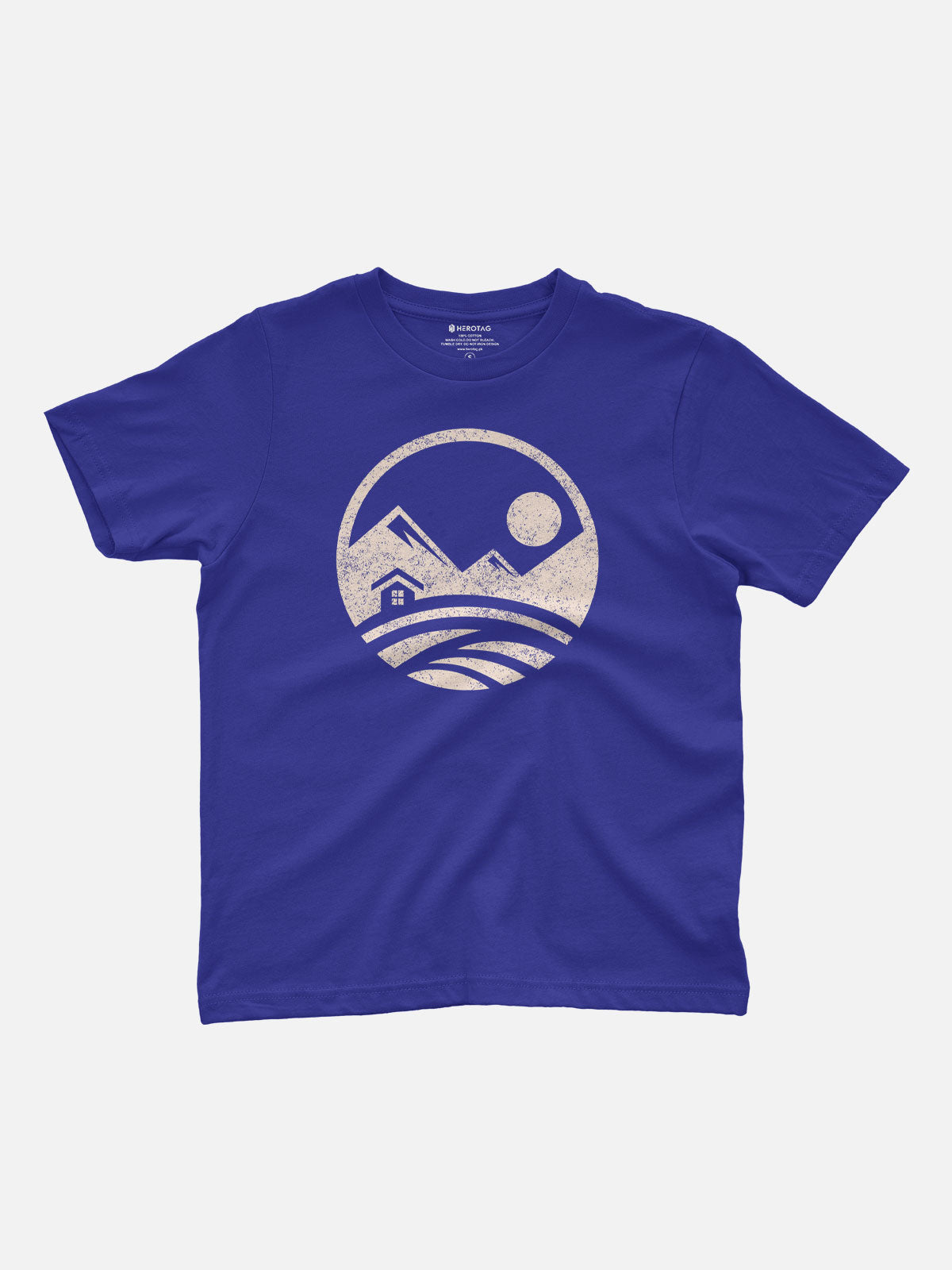 Rustic Mountain Kids T-Shirt