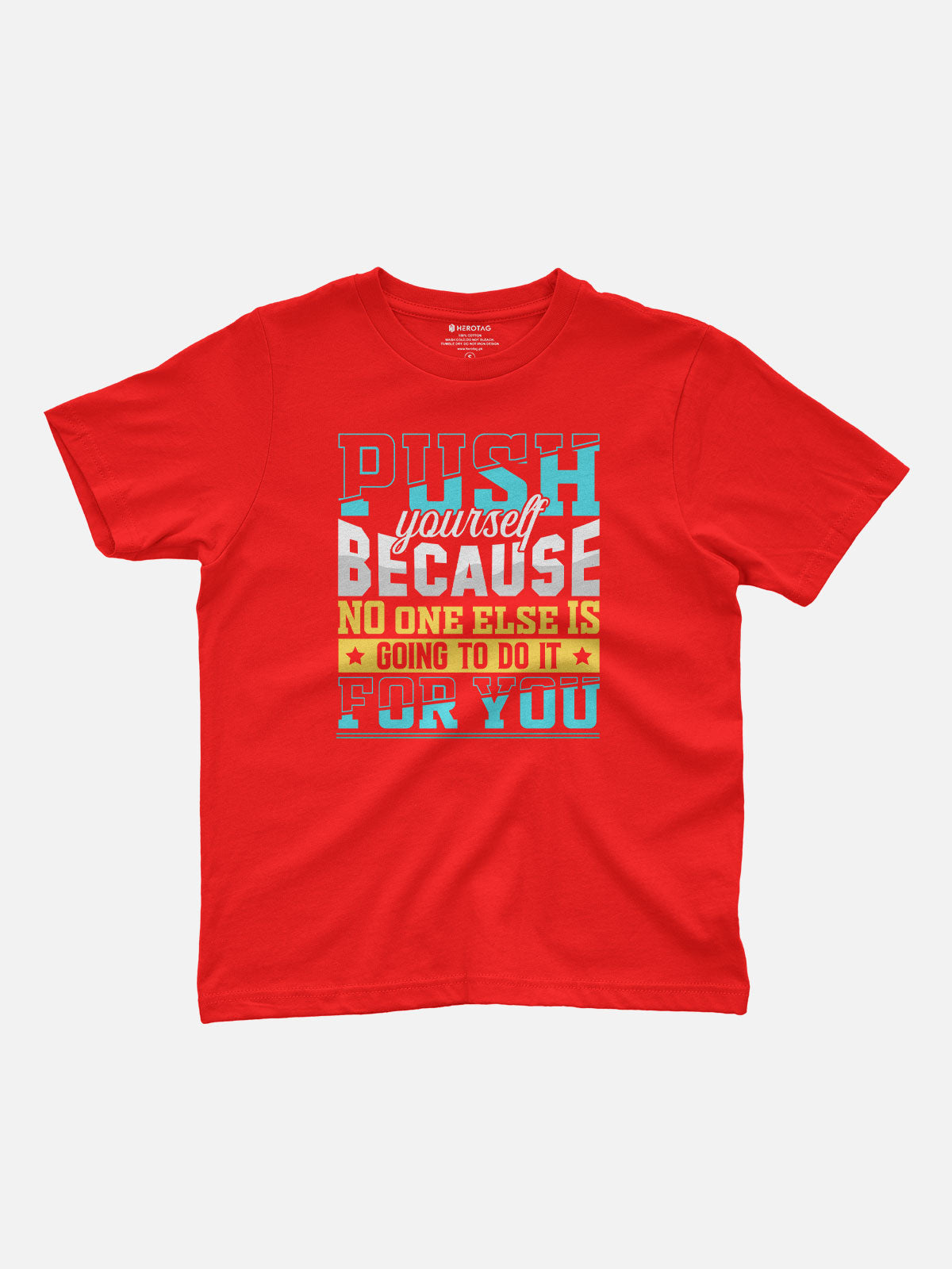 Push Yourself Kids T-Shirt