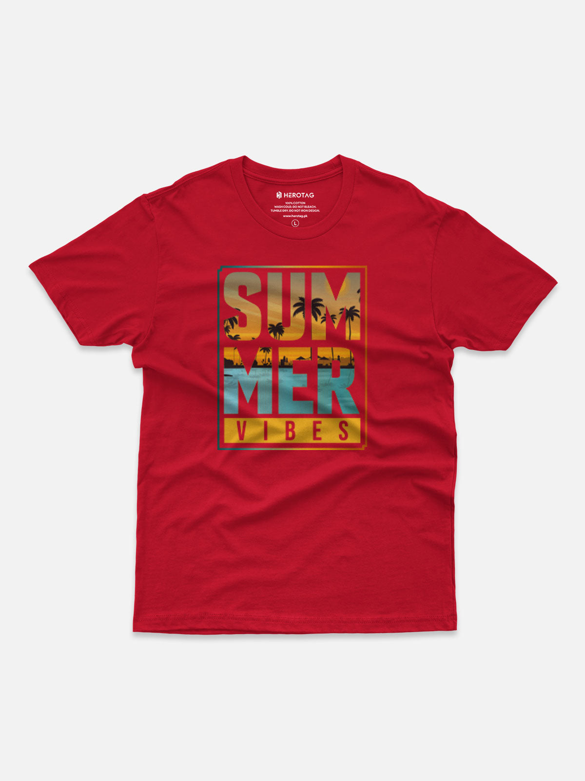 Summer Vibes Palm Tree T-Shirt