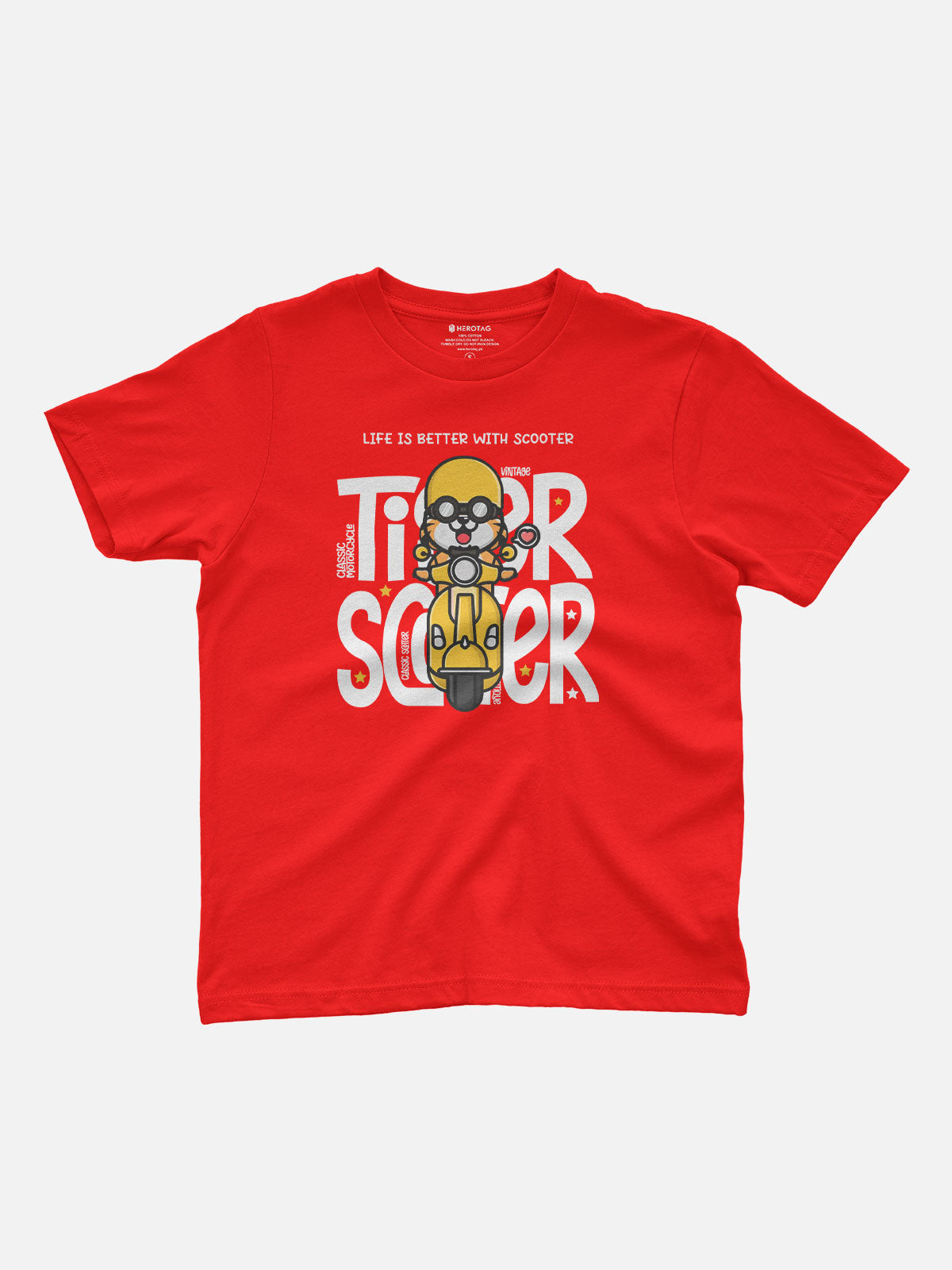 Life is Better with Scooter Kids T-Shirt