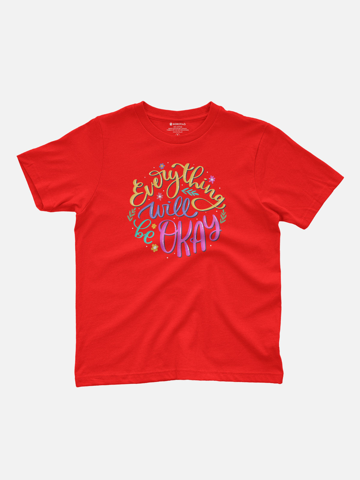 Everything Will Be Okay Kids T-Shirt