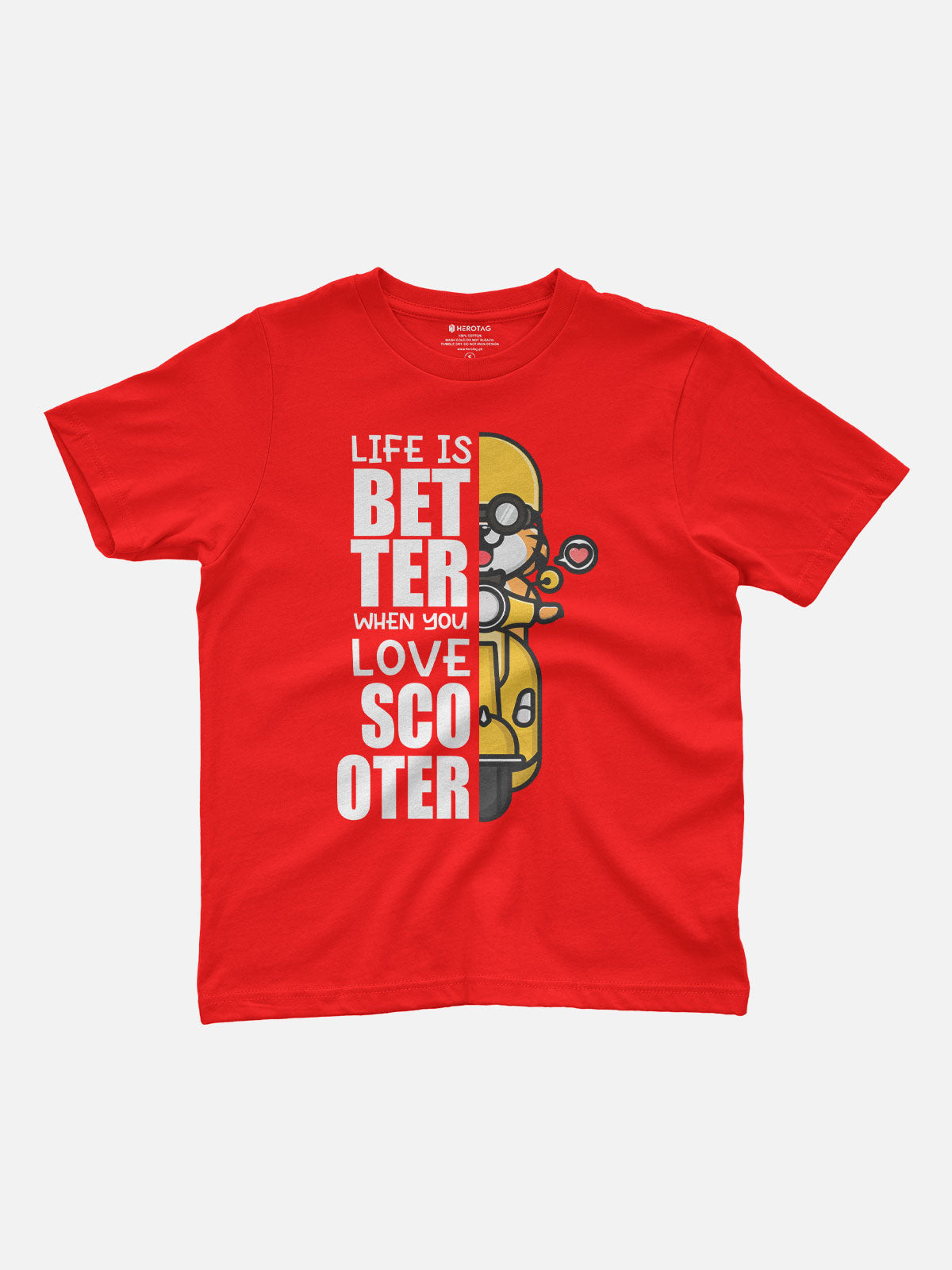 Life with Scooter Kids T-Shirt