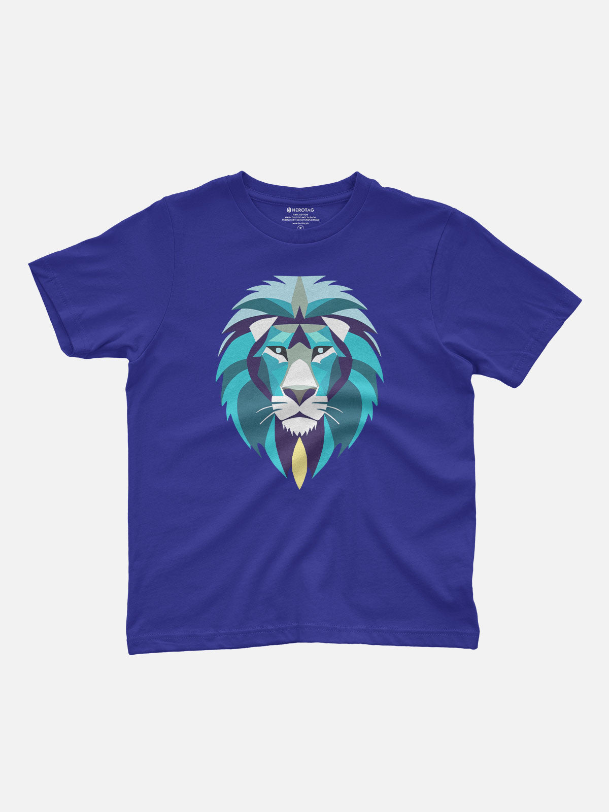 Geometric Lion Kids T-Shirt