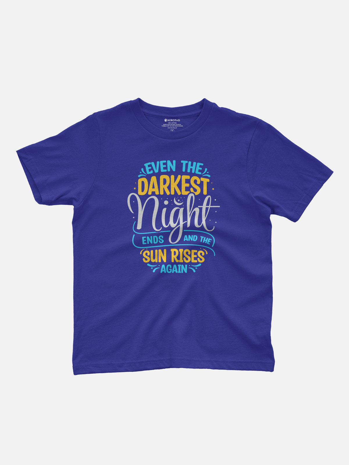 Even the Darkest Night Ends Kids T-Shirt