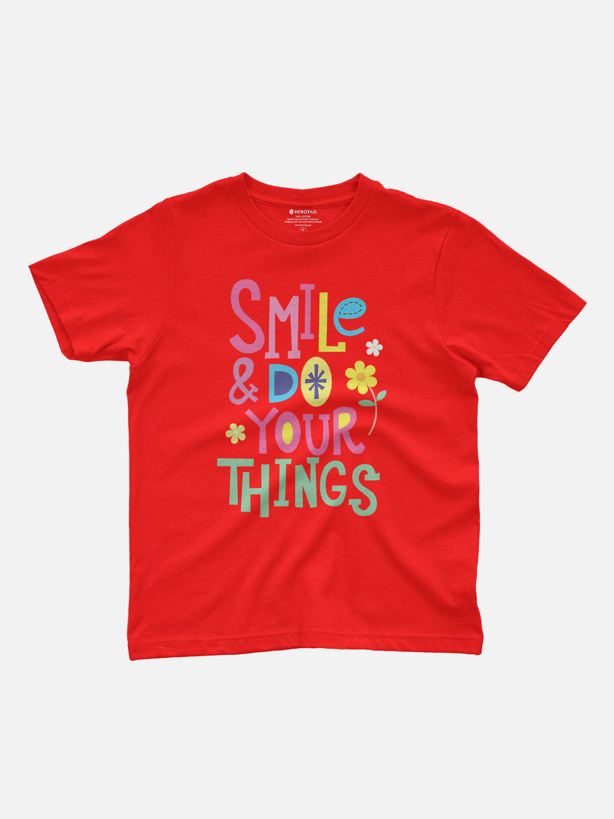 Smile & Positive Kids T-Shirt