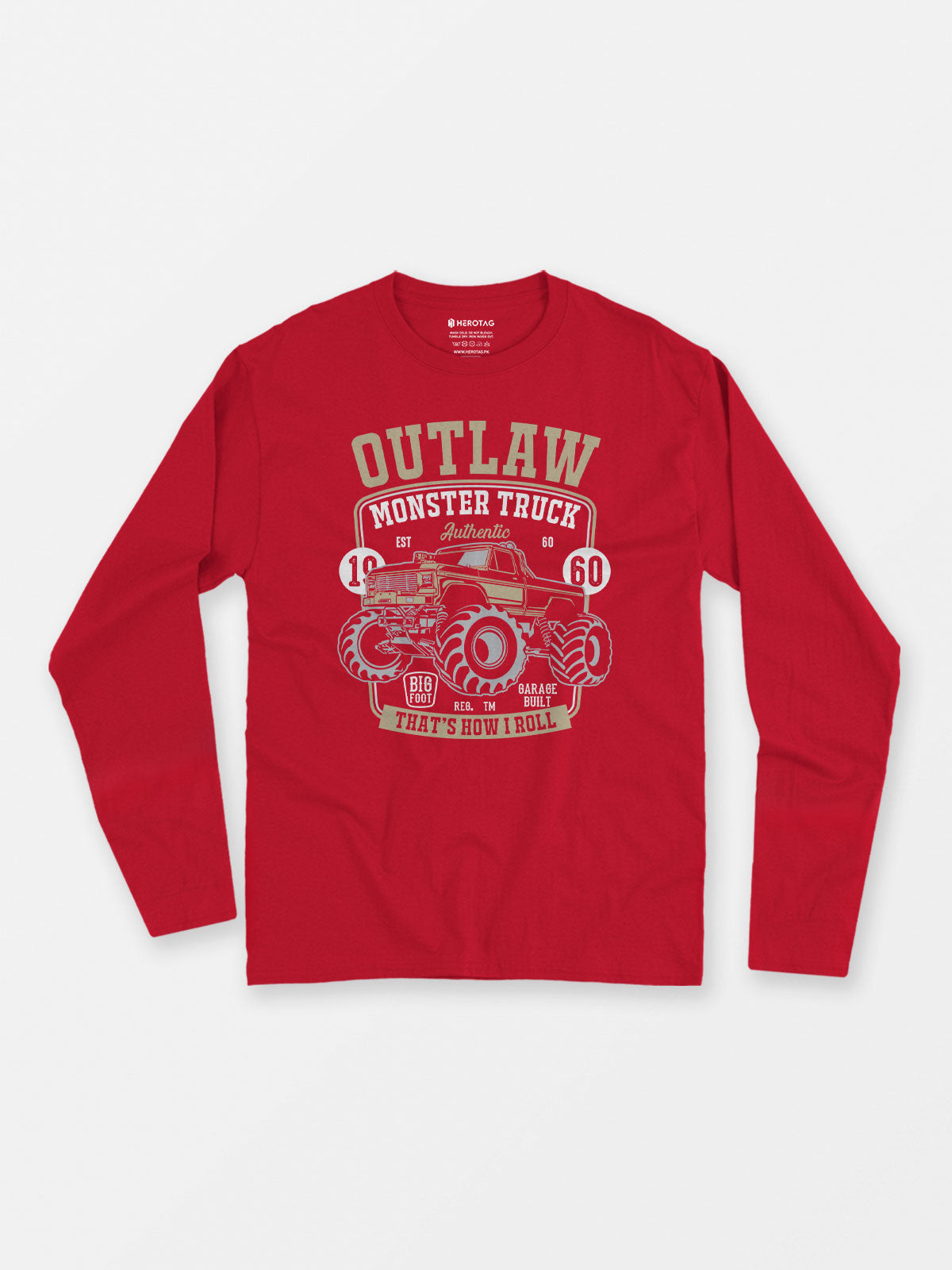 Outlaw Monster Truck - Long Sleeve T-Shirt
