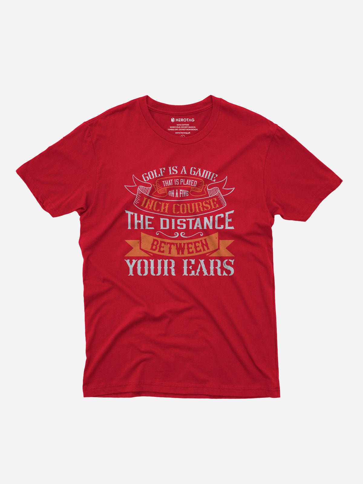 Golf is a Game Played Between Your Ears T-Shirt