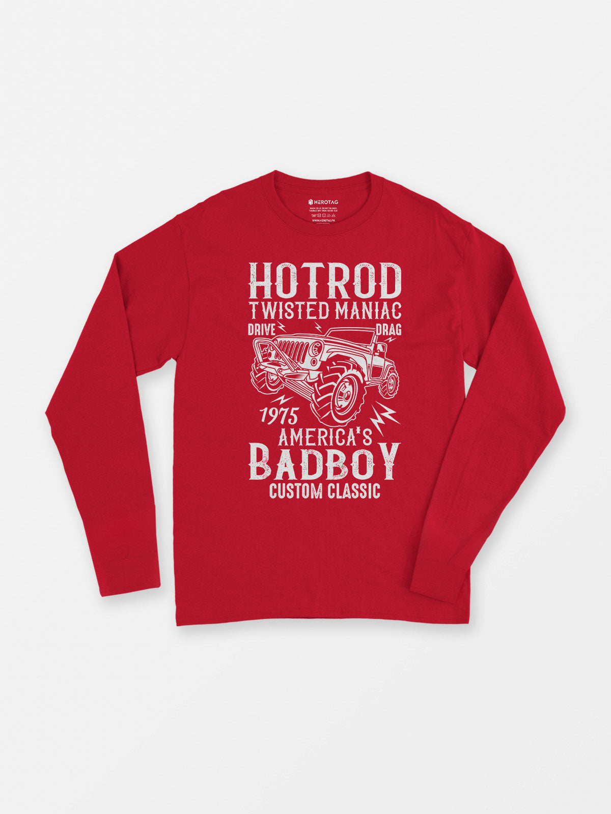 Hotrod Twisted Maniac Vintage - Long Sleeve T-Shirt