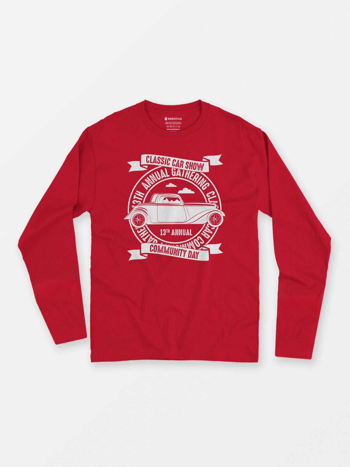 Classic Car Show 13th Annual Gathering - Long Sleeve T-Shirt