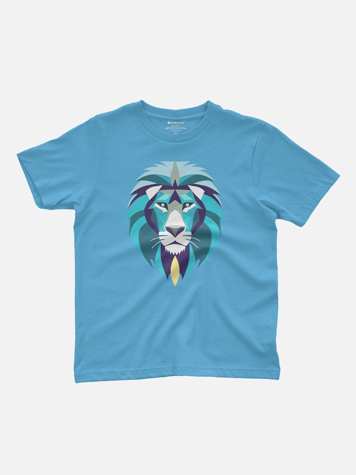 Geometric Lion Kids T-Shirt