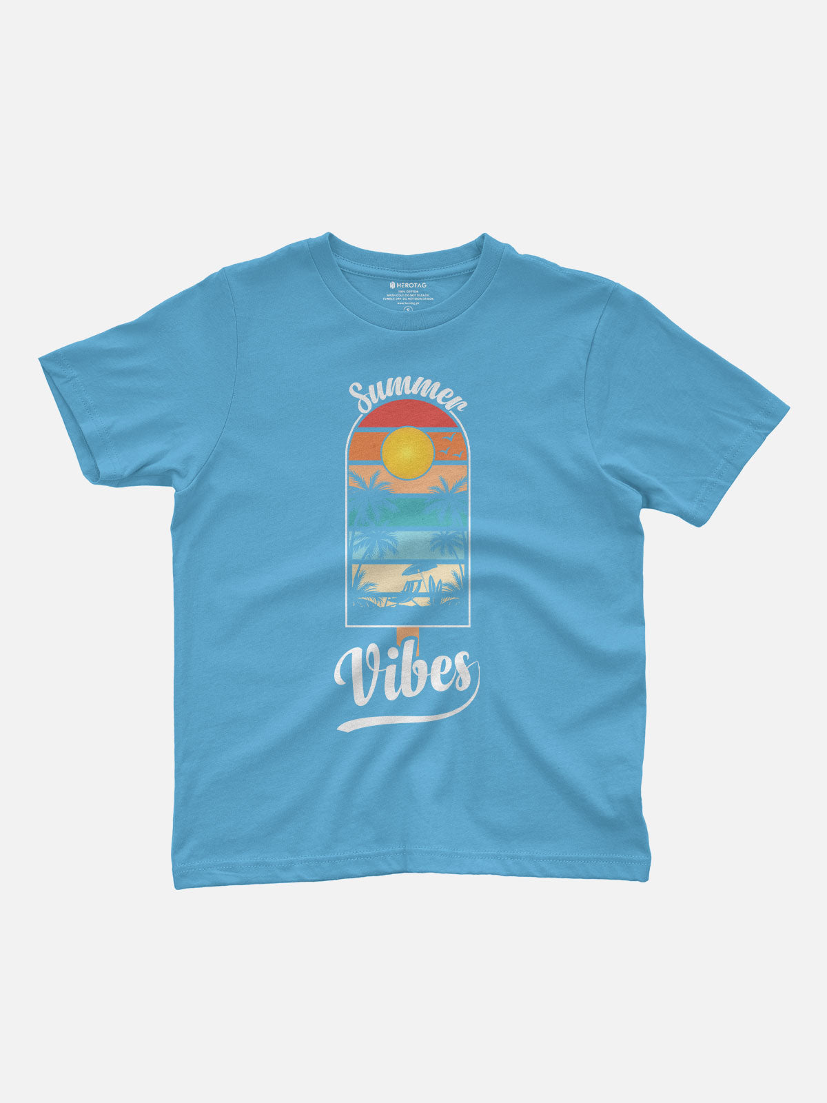 Summer Vibes Popsicle Kids T-Shirt