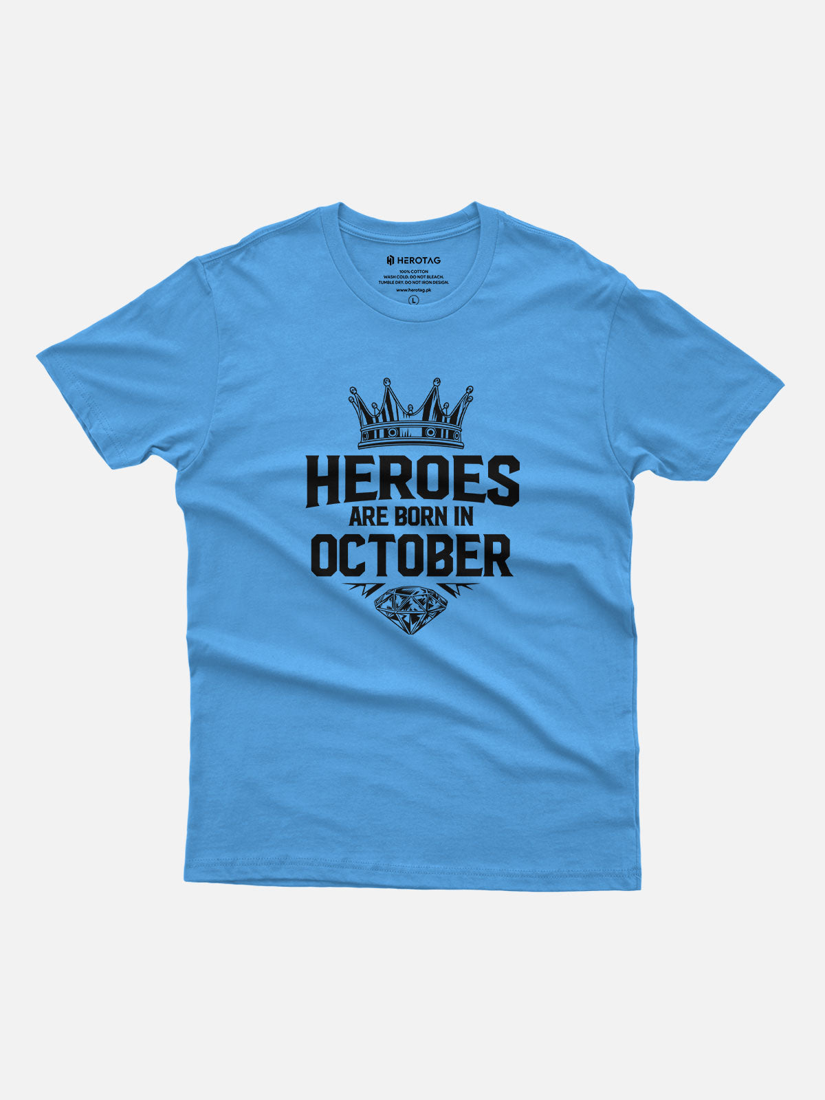 Heroes Are Born in October T-Shirt
