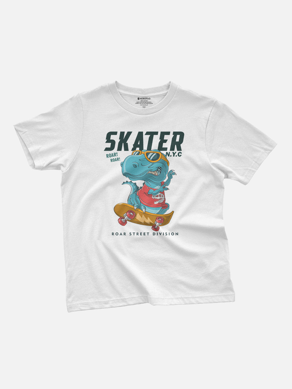 Skater Dinosaur NYC Kids T-Shirt