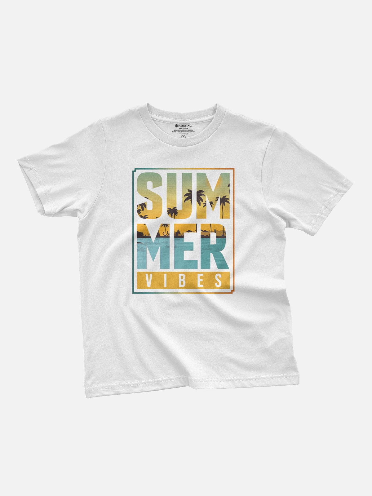 Summer Beach Sunset Kids T-Shirt
