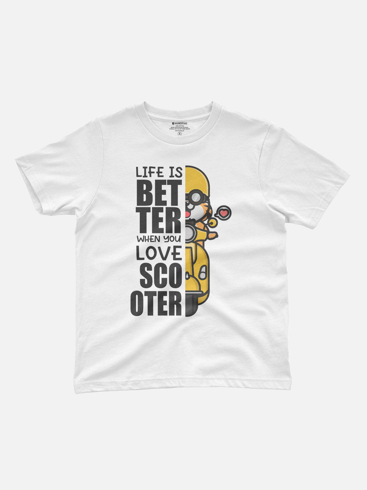 Life with Scooter Kids T-Shirt