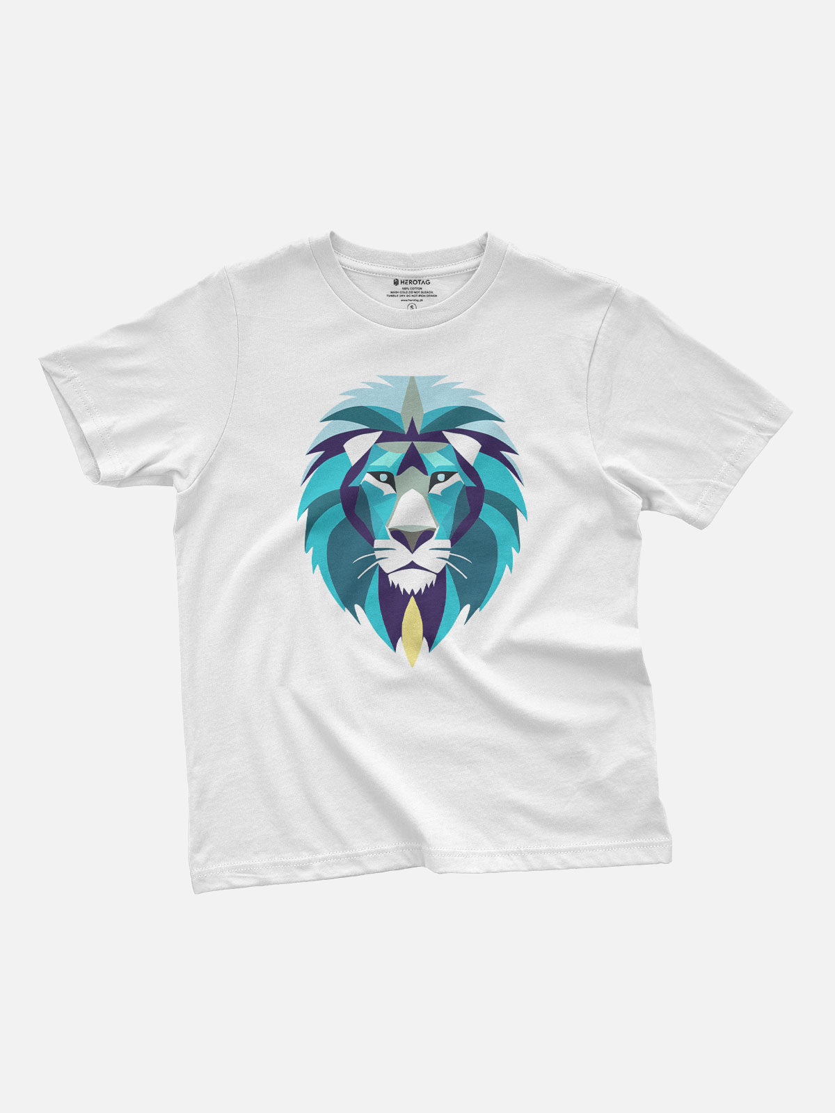 Geometric Lion Kids T-Shirt