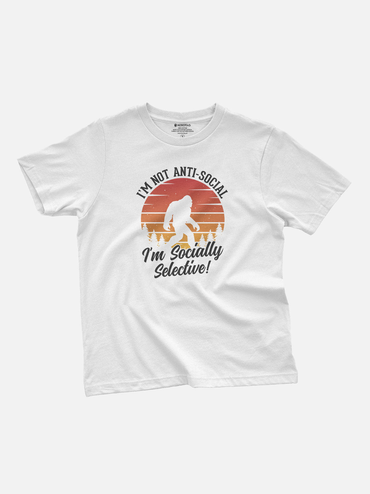 Just Socially Selective Kids T-Shirt