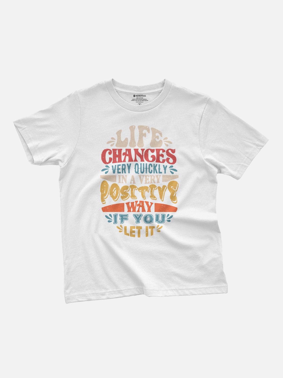 Life Changes Very Quickly Kids T-Shirt