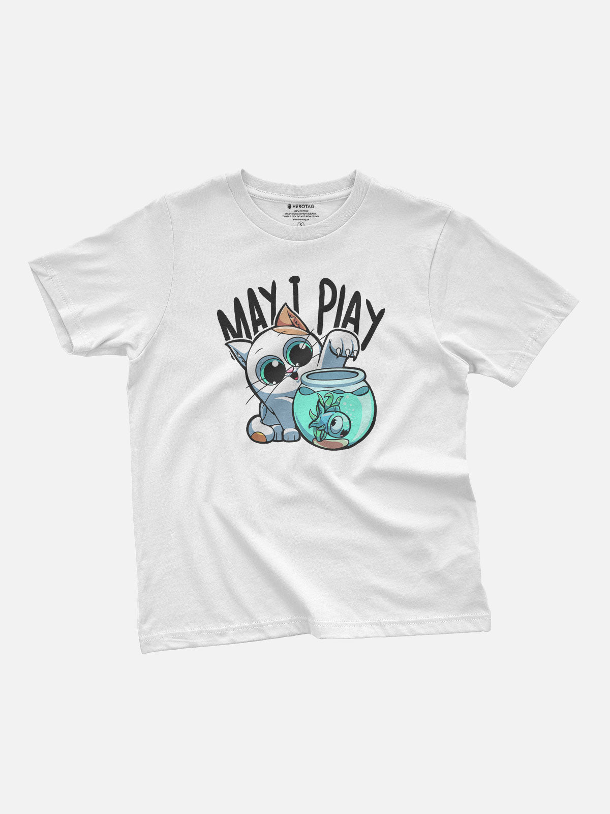 May I Play Cute Cat Kids T-Shirt
