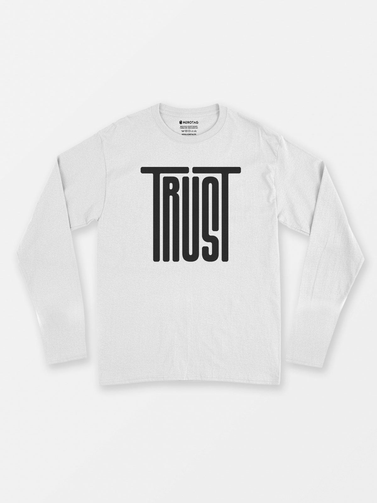 Trust Geometric Long Sleeve T-Shirt