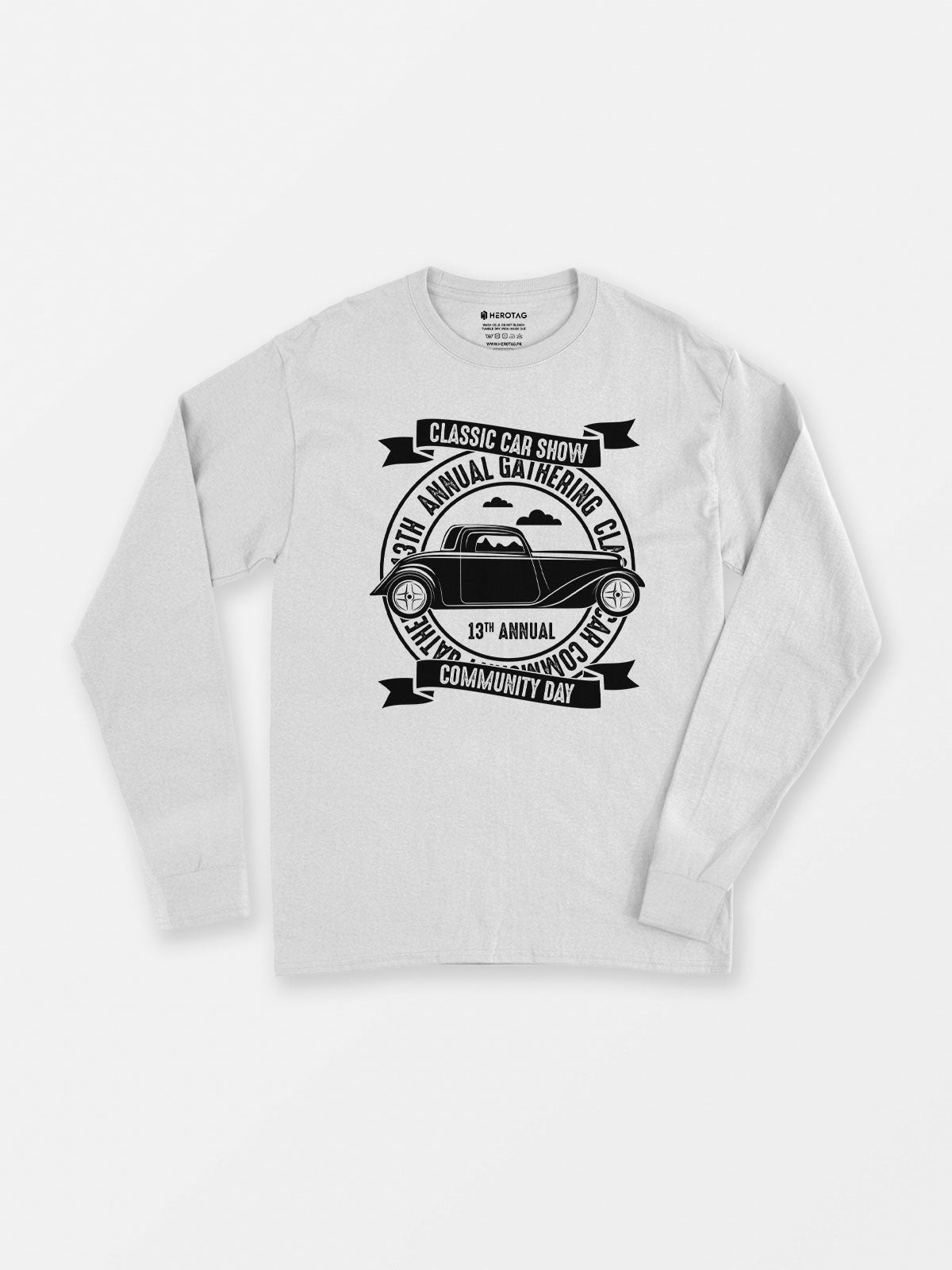 Classic Car Show 13th Annual Gathering - Long Sleeve T-Shirt