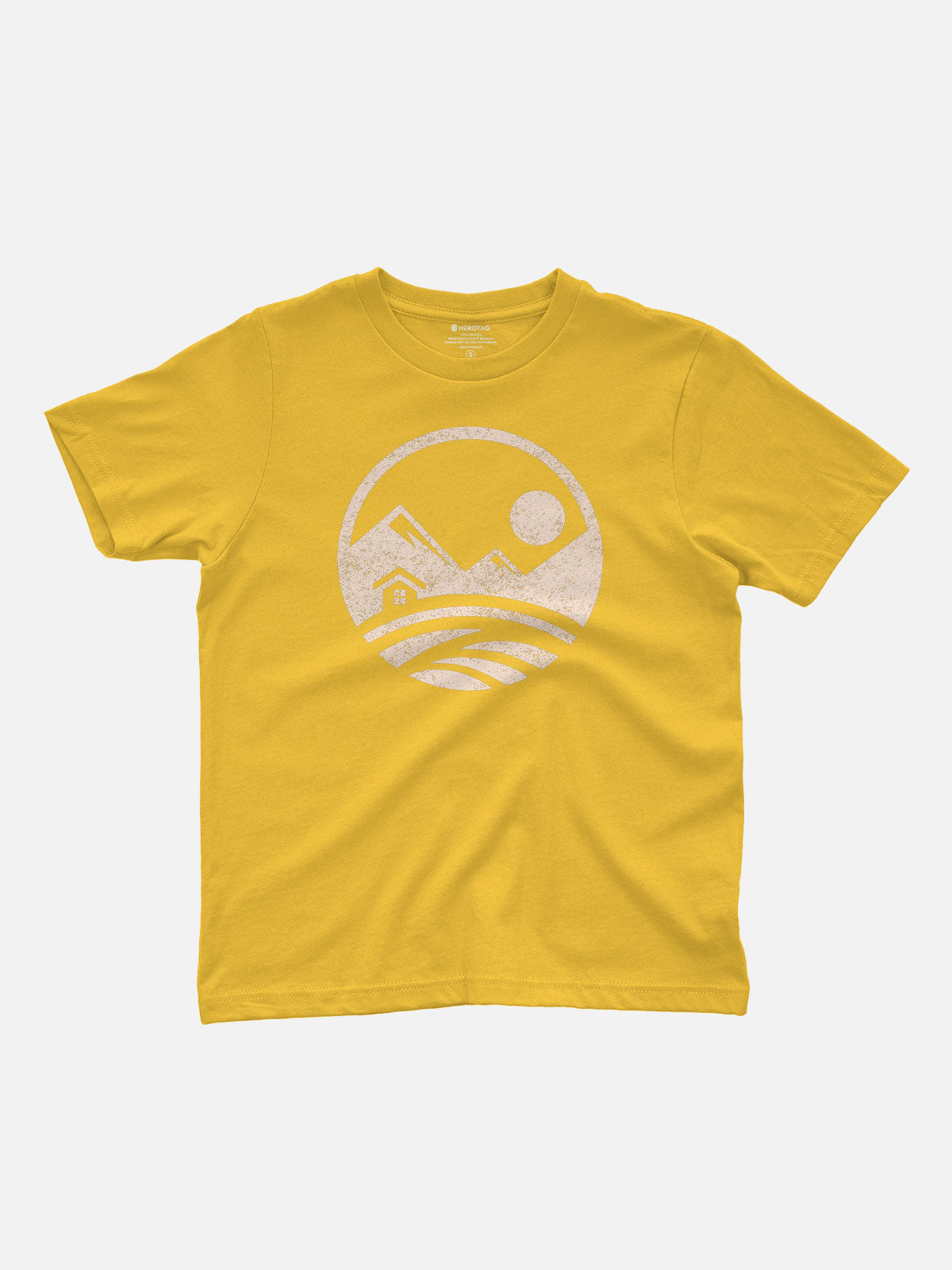 Rustic Mountain Kids T-Shirt