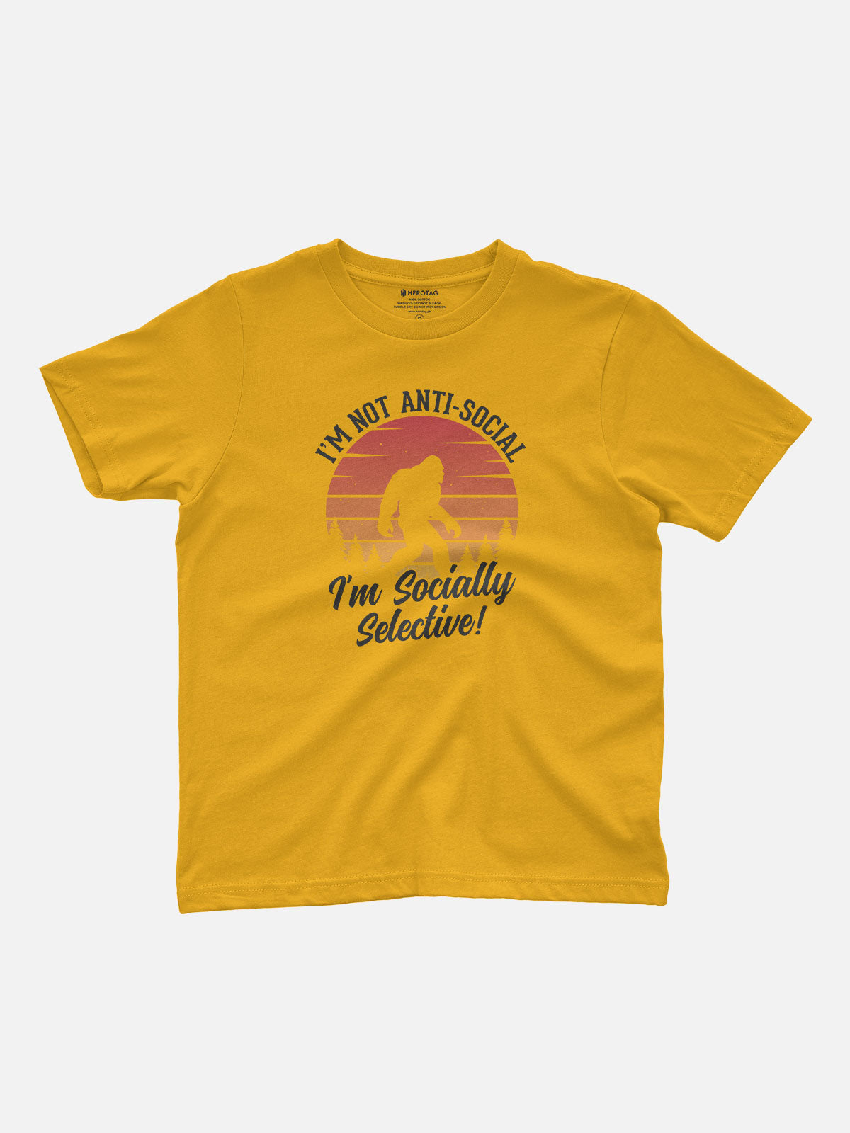 Just Socially Selective Kids T-Shirt