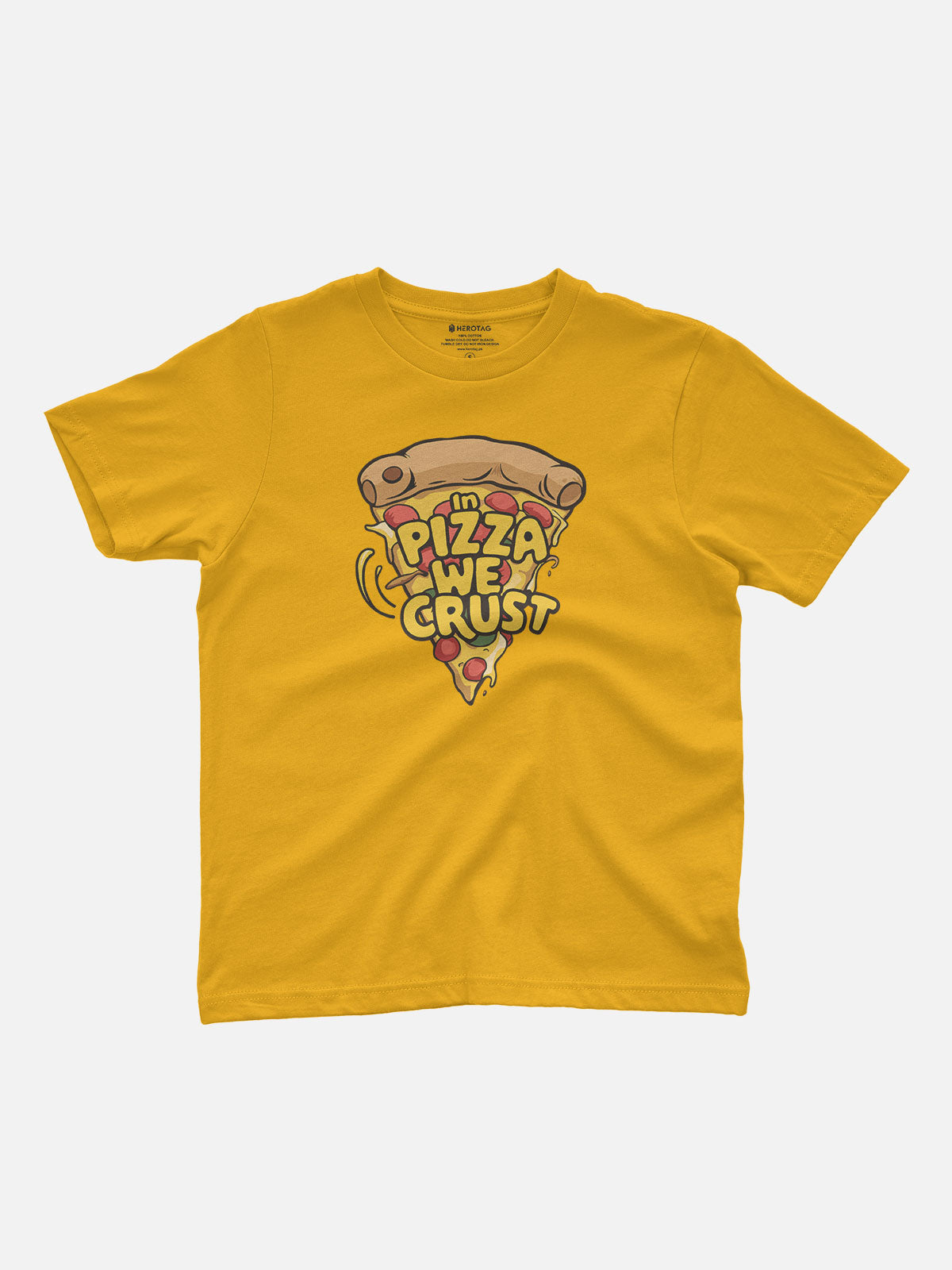 In Pizza We Crust Kids T-Shirt