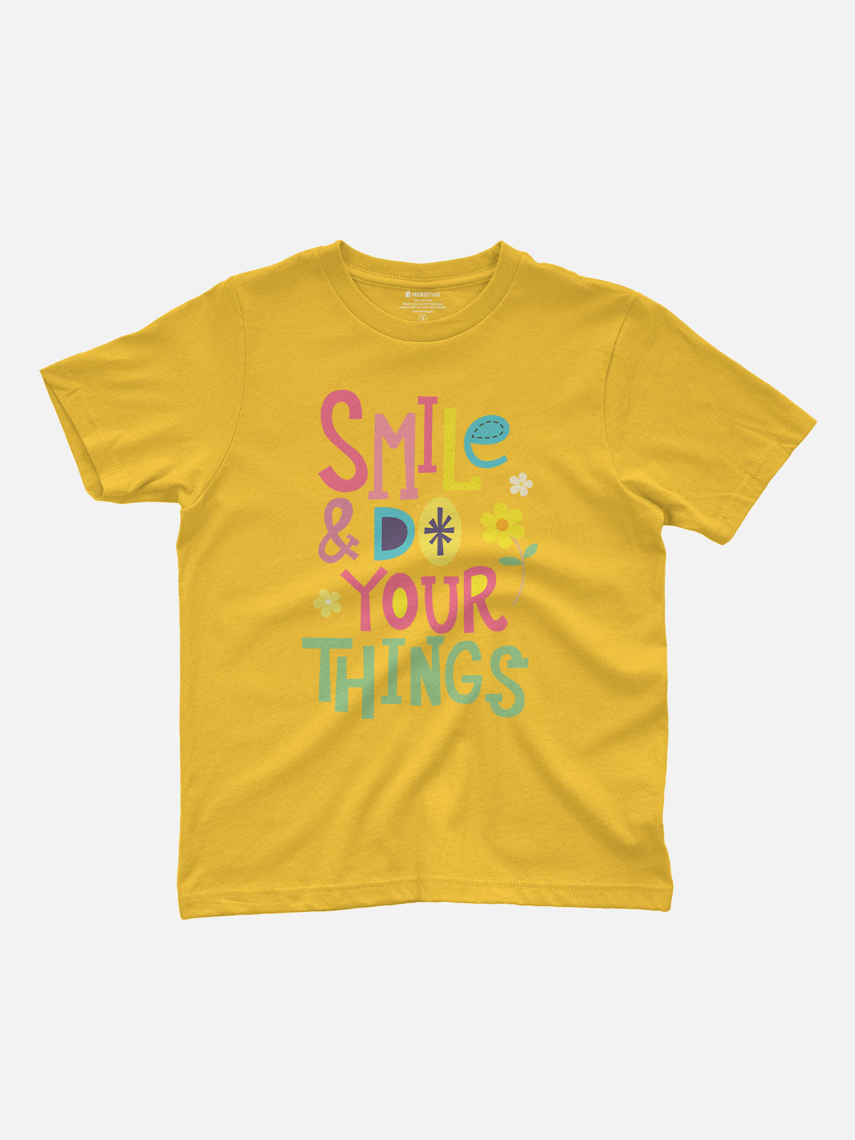 Smile & Positive Kids T-Shirt