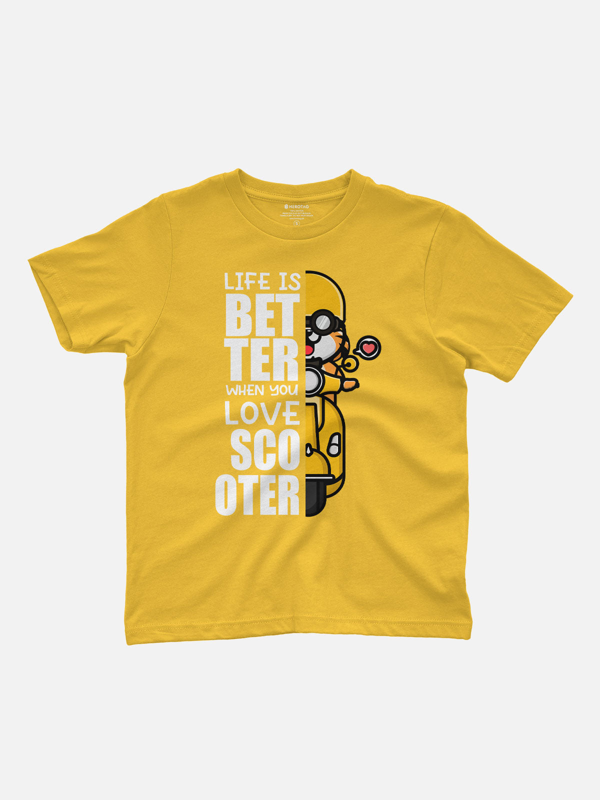 Life with Scooter Kids T-Shirt