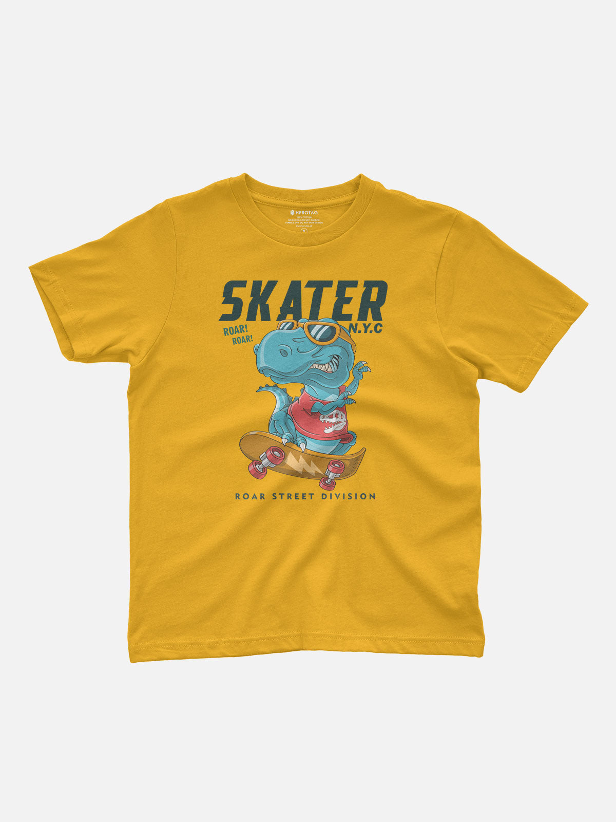 Skater Dinosaur NYC Kids T-Shirt