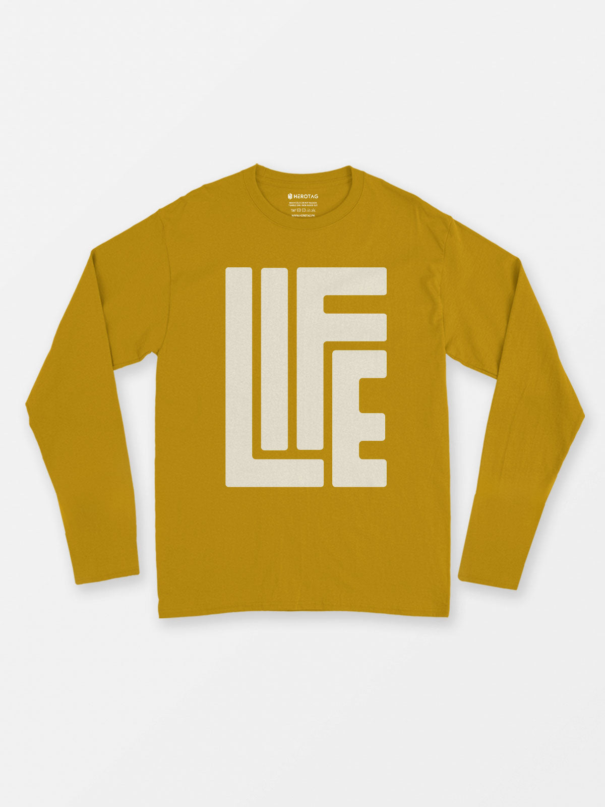 Geometric Life Long Sleeve T-Shirt