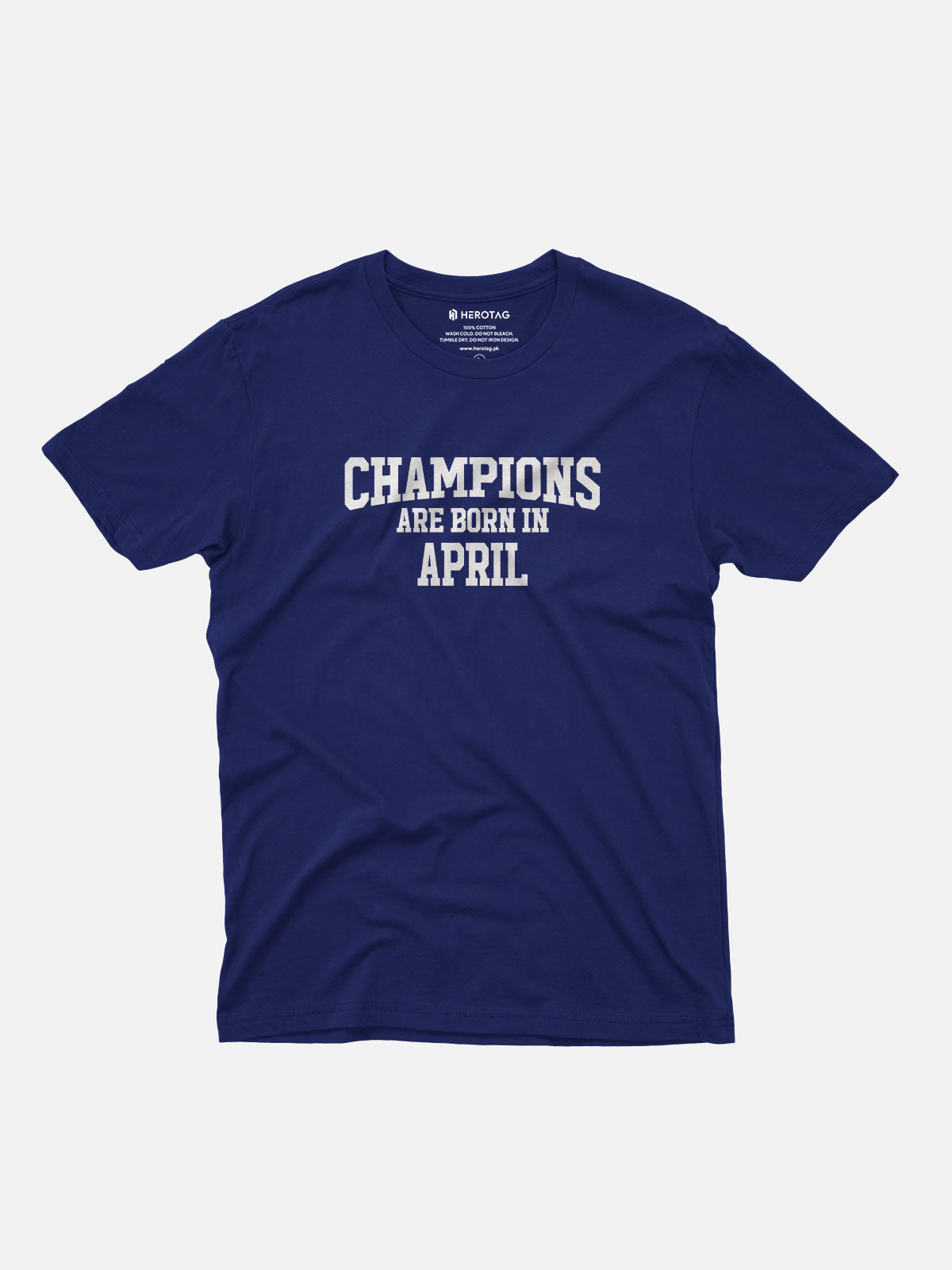 Champions Are Born in April T-Shirt
