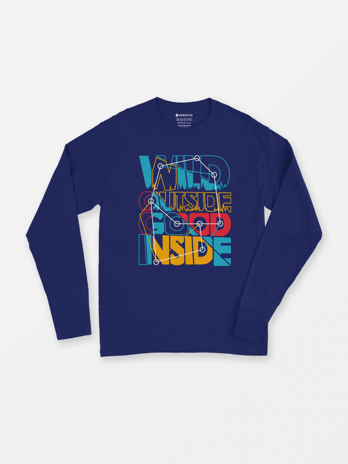 Wild Outside Good Inside Long Sleeve T-Shirt
