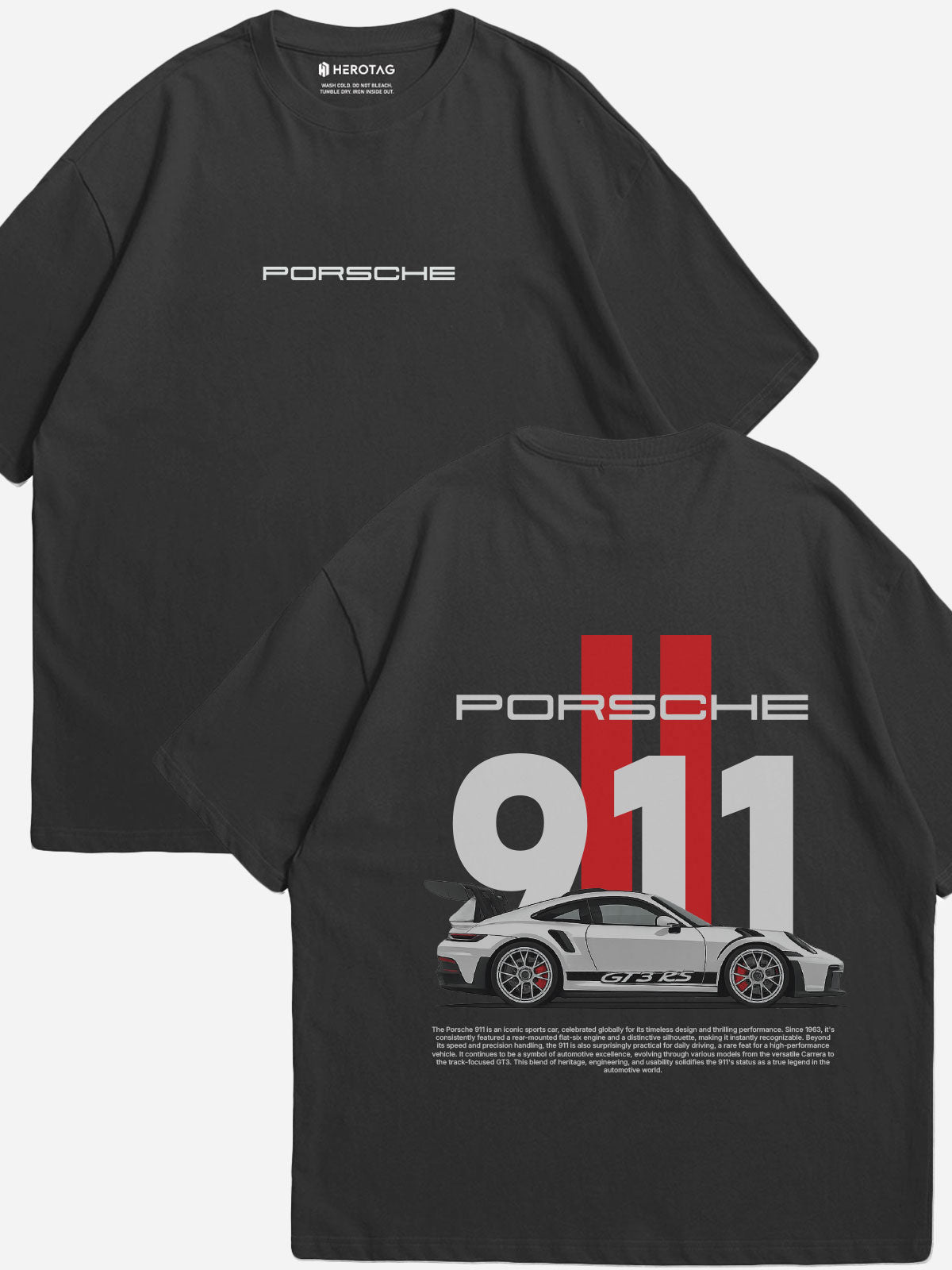 "Porsche 911 GT3 RS" Oversized T-Shirt