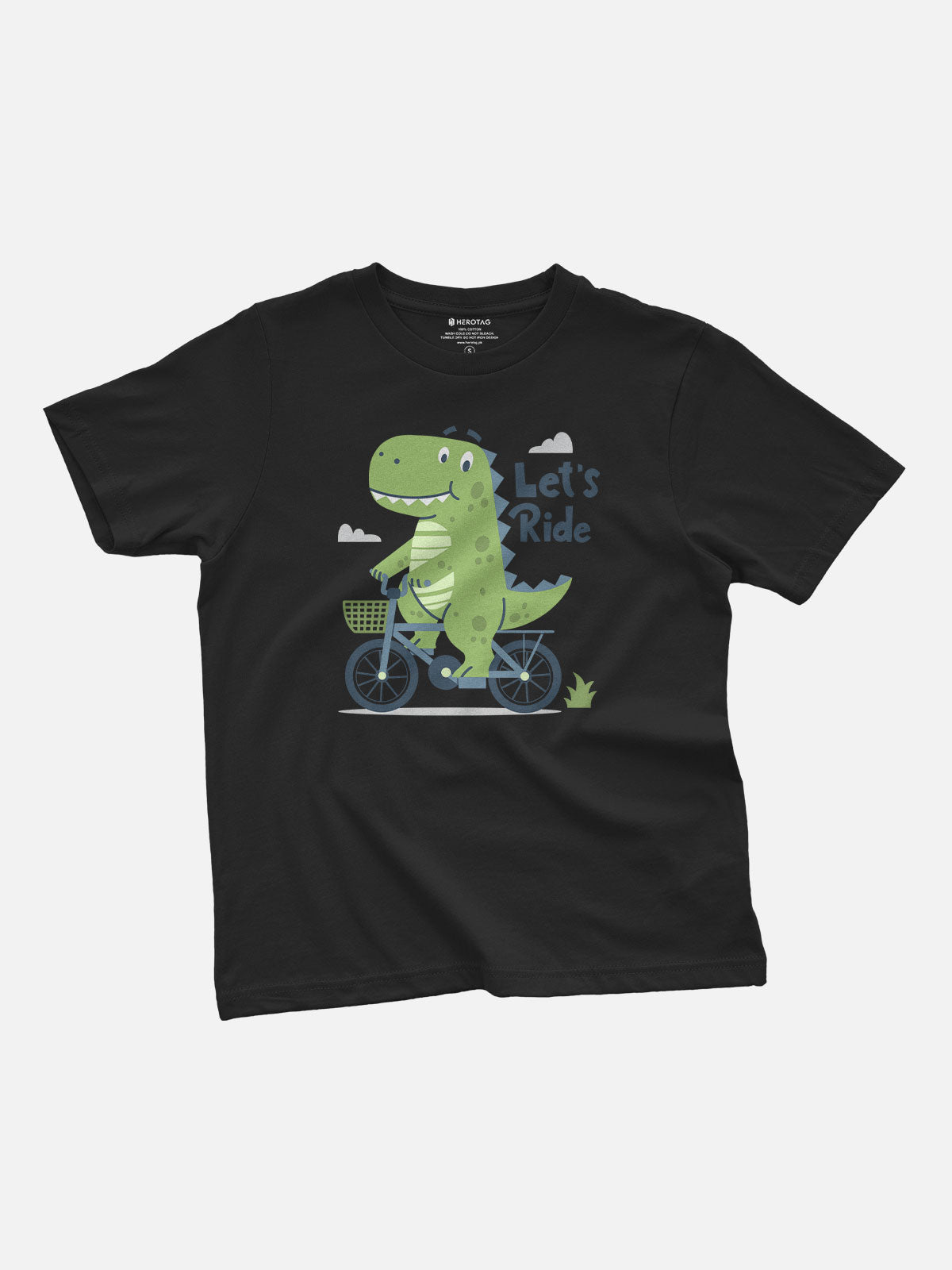 Let's Ride Dinosaur Kids T-Shirt
