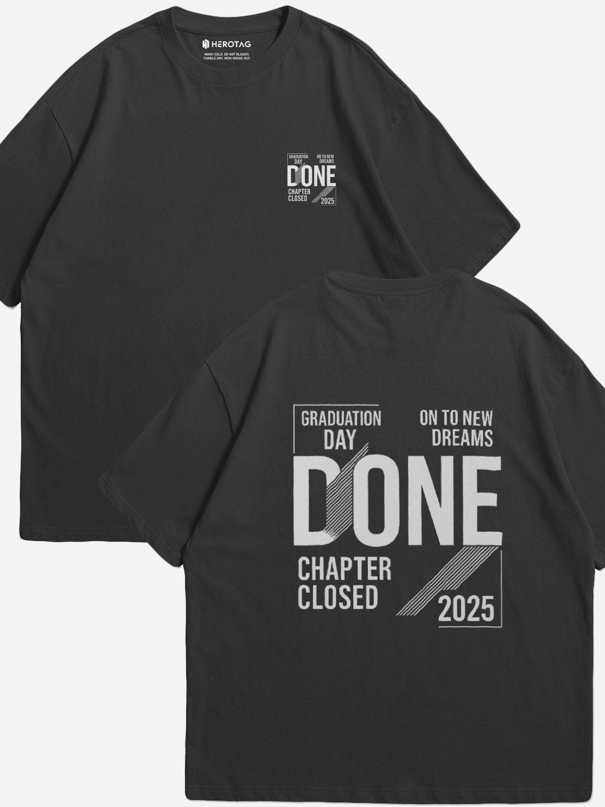 "Graduation Day DONE" Oversized T-Shirt