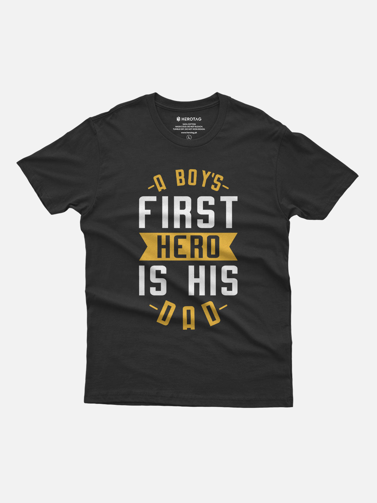 A Boy's First Hero Is His Dad T-Shirt