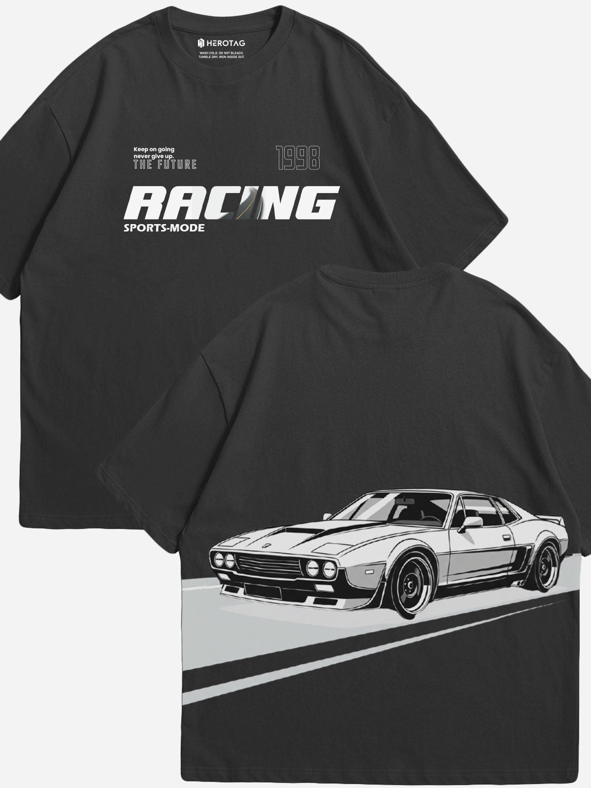 "Racing - Sports-Mode" Oversized T-Shirt