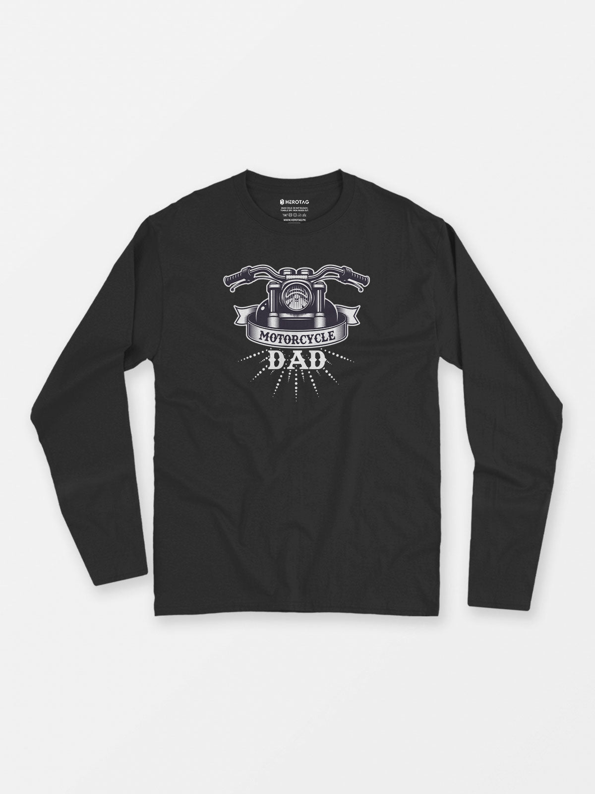Proud Motorcycle Dad - Long Sleeve T-Shirt