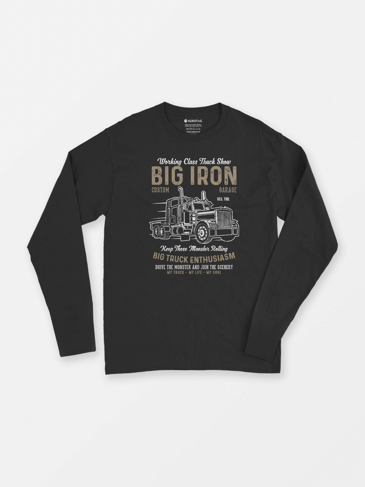 Big Iron Truck Enthusiast - Long Sleeve T-Shirt