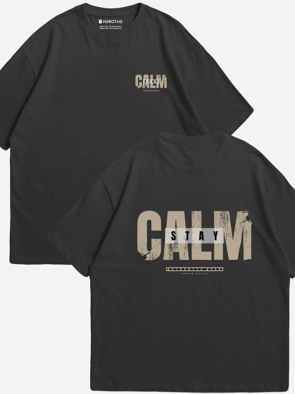 "STAY CALM - Urban Style" Oversized T-Shirt