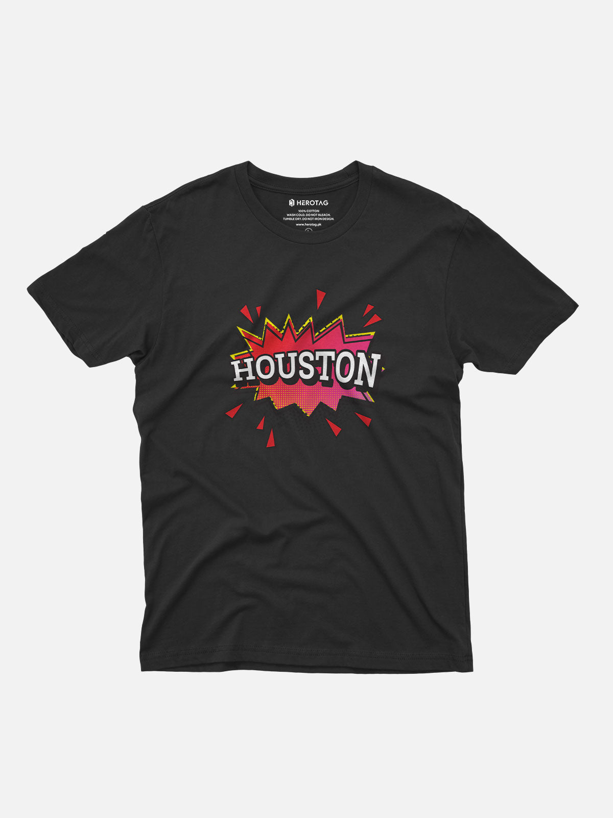 Explosive Houston Design T-Shirt
