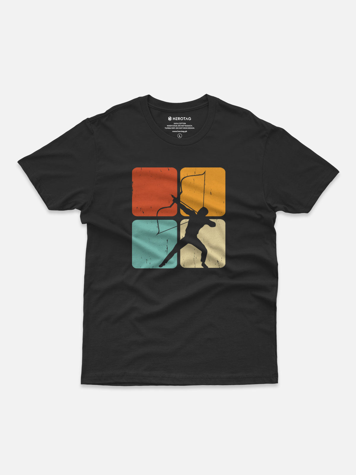 Retro Archer Silhouette T-Shirt