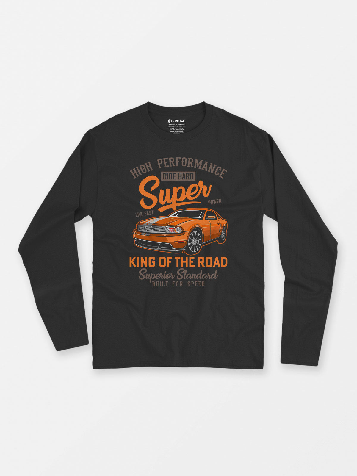 High Performance Super Car - Long Sleeve T-Shirt