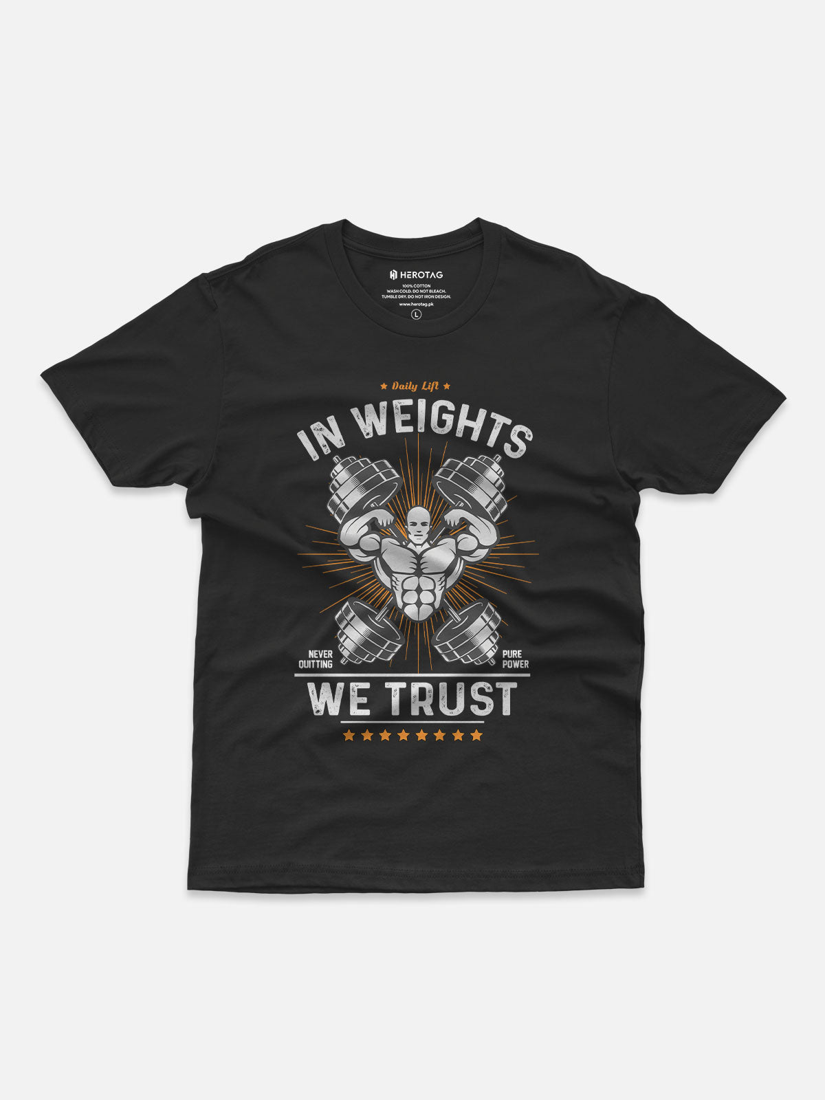 In Weights We Trust Gym T-Shirt
