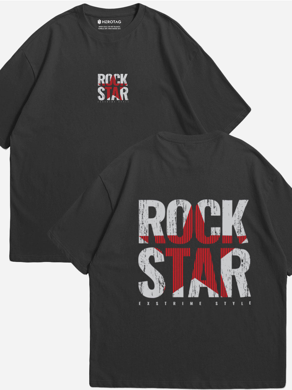 ROCK STAR - Extreme Style Oversized T-Shirt