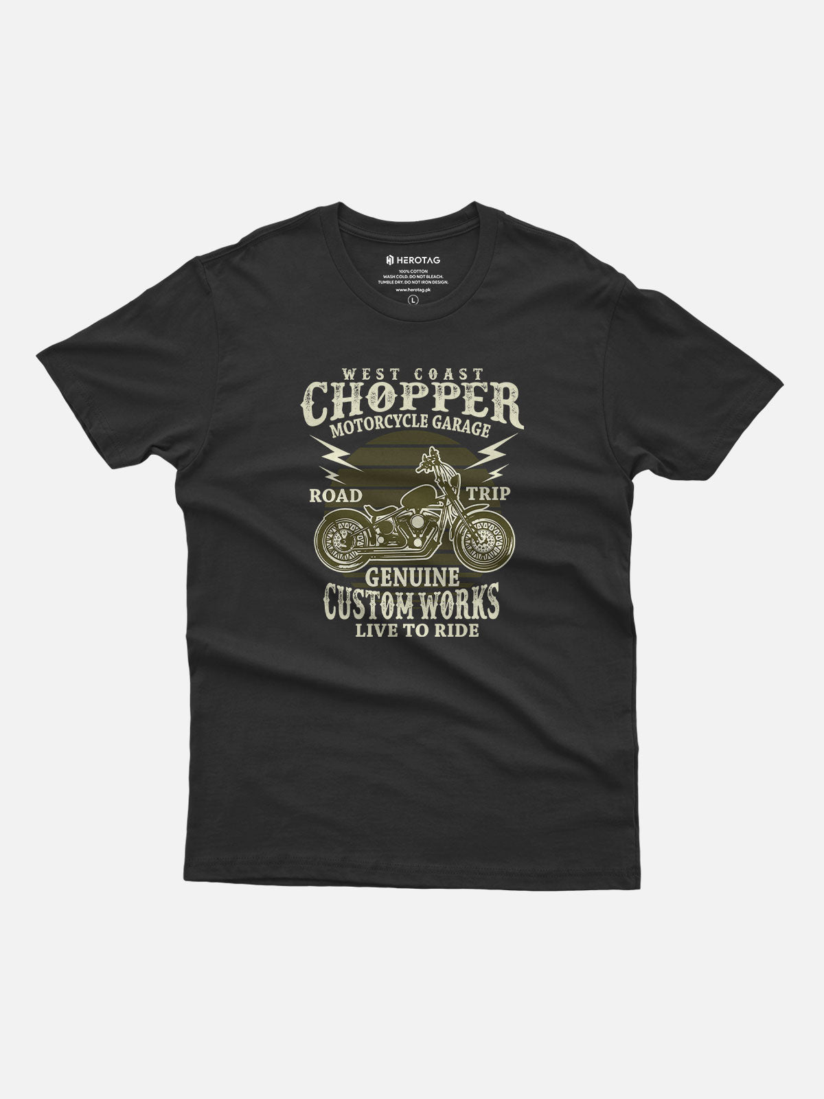 West Coast Chopper Garage Motorcycle T-Shirt